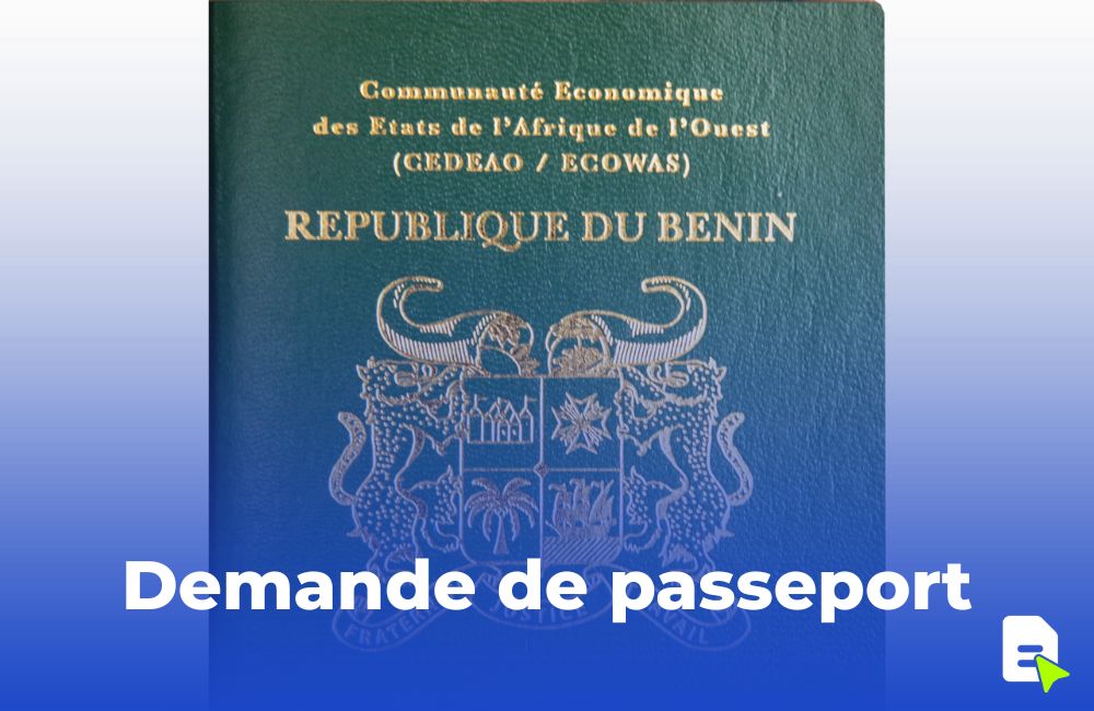 Demande de passeport en ligne au Bénin