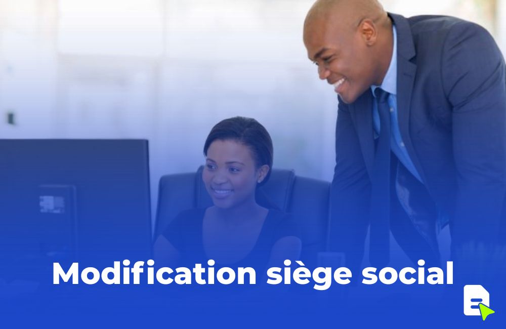 Modification du siège social