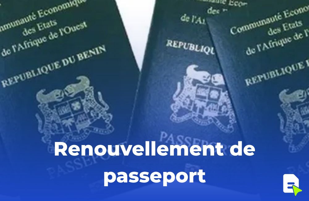 Renouvellement de passeport en ligne au Bénin