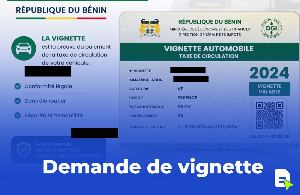Demande de vignette